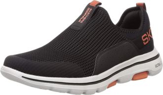 Skechers Womens Go Walk 5 Slip On Trainers, Black, 6 UK