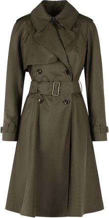 Burberry Long Gabarine Trench Coat