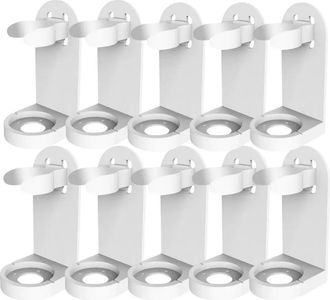 OEM Soporte Para Cepillo De Dientes El&eacute;ctrico, Dise&ntilde;o Compacto, F&aacute;cil Instalaci&oacute;n, Wt 10 Unidades