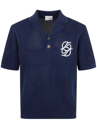 Dr&ocirc;le de Monsieur Maille Monogramme Polo Shirt
