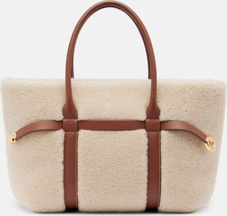 Loro Piana Borsa Ghiera Small con shearling