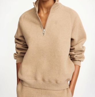 By Malene Birger Lipa Organic Sweatshirt In Kelp