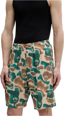 Barrow Camouflage Drawstring Shorts - Heren - Korte Broeken - Veelkleurig - M - Korte Broeken