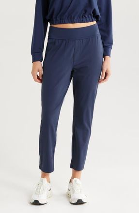 Travis Mathew Moveknit Resilience Pants in Navy Blazer at Nordstrom, Size Xx-Large