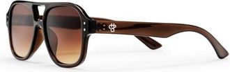 Cheapo Cocas S3 Sonnenbrille - Unisex | wei&szlig;/braun