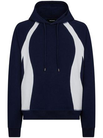 Dsquared2 Hoodie met logoprint - Blauw