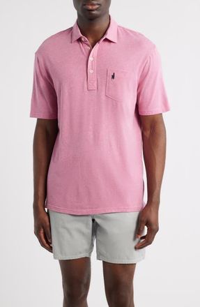 Johnnie-O Heathered Original 2.0 Regular Fit Polo in Rosewater at Nordstrom, Size X-Large