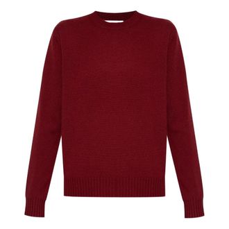 Max Mara Cashmere Truien - Dames - Cashmere truien - Rood - L - Truien & Vesten
