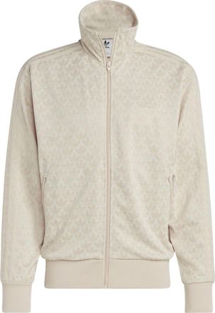 adidas Graphic Monogram Track Jacket Asia Sizing Sand Strata HZ4154