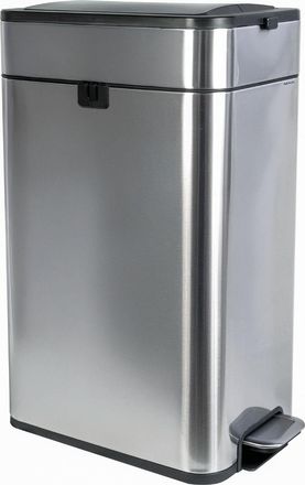 Maul Cubos De Basura Con Pedal Maul Maulwing 40 Litros Acero Inoxidable