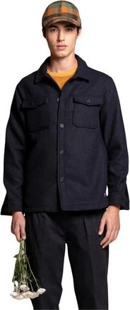 IMPURE Hombre, Chaquetas, Azul, Talla: L