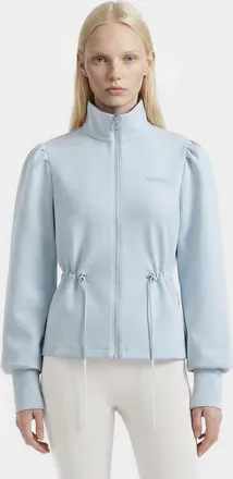 Rudsak Elodie Zip-up Sweater Jacket in Powder Blue at Nordstrom, Size Medium