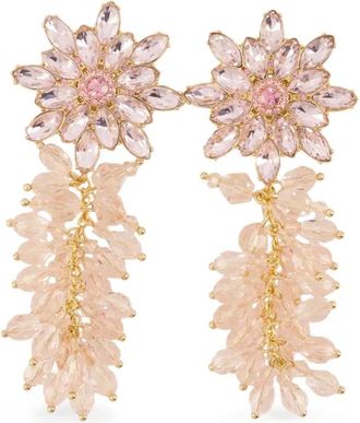 Self Portrait Orecchini a fiore - Oro