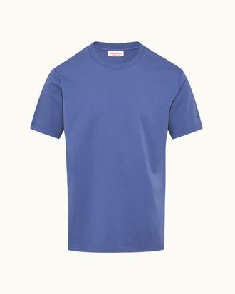 Orlebar Brown Ob Standard Easy Fit Interlock Cotton Jersey T-Shirt in Nightfall Blue at Nordstrom, Size X-Large