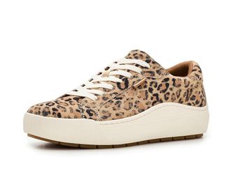 Dr. Scholls Take Time Lace-up Shoes Womens Shoes Leopard : 8.5 M, Leather