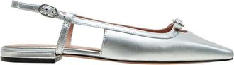 Linea Paolo LINEA Paolo Cassidy-L Leather Slingback Flat
