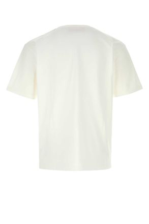 Valentino Garavani 6v3mg16papg A03 Avorio Exterior: Cotton T-Shirt T-shirts And Polos