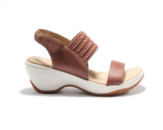 H&auml;lsa Footwear Womens Chantal Sandal In Brown