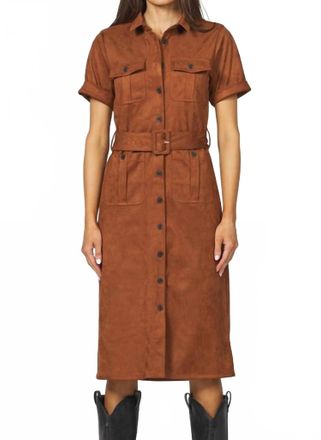 Dear John Denim Raquel Denim Dress In Chocolate
