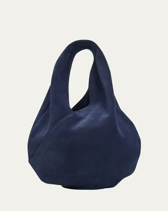 Aesther Ekme Ora Mini Suede Top-Handle Bag
