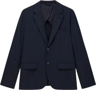 A|X Armani Exchange Denim Jassen - Heren - Blazers - Blauw - 3XS - Denim - Jassen