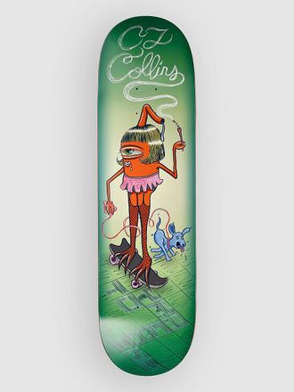Toy Machine Collins Sect Girl 8.5 Skateboard Deck groen