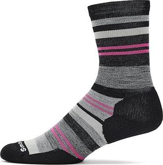 Smartwool Everyday Saturnsphere Crew Socks Sock Black : LG (Womens Shoe 10-12.5), Merino/Nylon/Wool