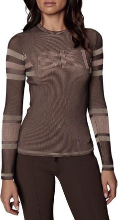 Alp N Rock Nova Ski Sweater in Coffee at Nordstrom, Size X-Small