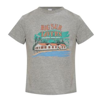 Re/Done T-Shirts, female, Gray, Size: XS Graphic T-shirt