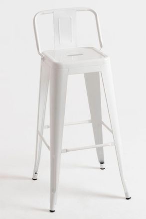Regalos Miguel Pack 2 Taburetes color blanco en acero reforzado