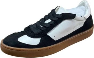 Matisse Footwear Womens Dana Lace Up Sneakers In Black/white