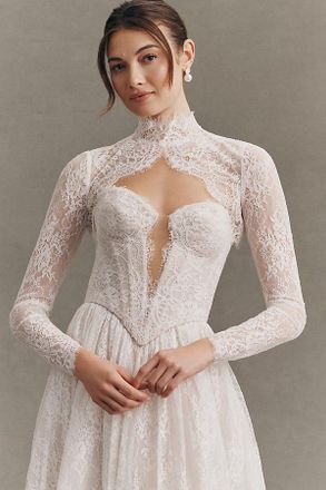 Watters Charlotte Lace Topper