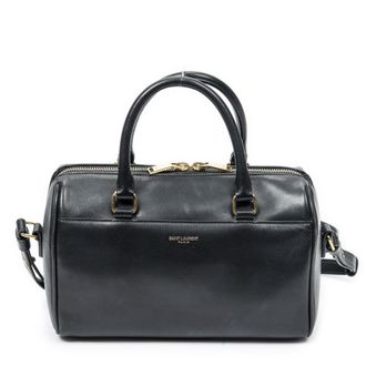 Saint Laurent Pre-owned Womens Baby Duffle Shoulder Bag - Black - One Size