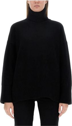 Canada Goose Jersey de cuello alto de cachemira Copal - Knitwear - Mujer - Negro - M