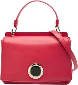 Bulgari Pre-owned Handbags, female, Pink, Size: ONE SIZE Pre-owned Duet Satchel