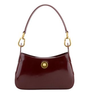 Pourchet &Eacute;clat Tas - Dames - Tassen - Rood - Maat: ONE Size Leer