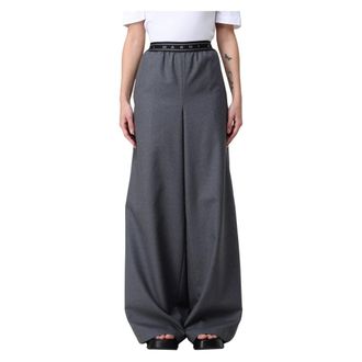 Marni Dames, Broeken, Zwart, Maat: XS Wol