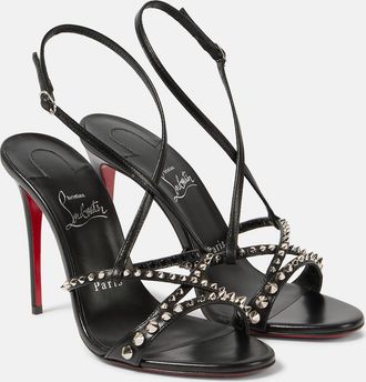 Christian Louboutin Tatooshka Spikes leather sandals