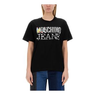 Moschino Camiseta - Tops - Mujer - Negro - M