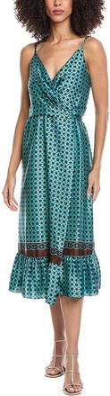 Sandro Woven Midi Dress