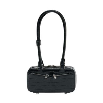 Self Portrait Shoulder Bags, female, Black, Size: ONE SIZE Mini Shoulder Bag