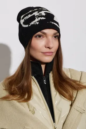 Diesel Cap K-APITAN, Unisex, Black
