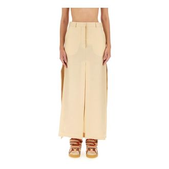 Lanvin Donna, Gonne, Beige, S, new