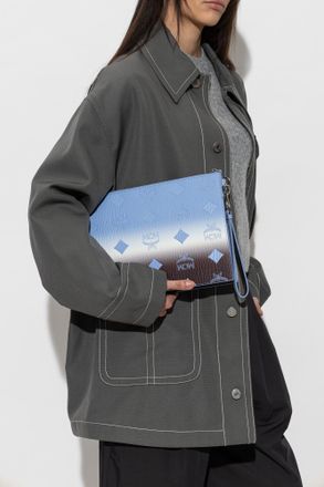 MCM Aren Hand Bag, Womens, Blue