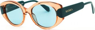 Max & Co. MO0108 45N Shiny Light Brown/Green