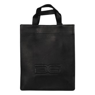 Gestuz Tote Bags, female, Black, Size: ONE SIZE Black tote bag with style/model name
