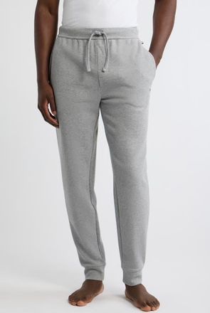 BOSS Waffle Knit Joggers in Medium Grey at Nordstrom, Size Xx-Large