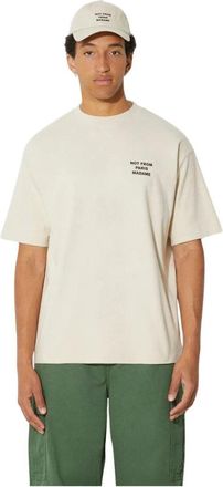 Dr&ocirc;le de Monsieur T-Shirts - Heren - T-shirts - Beige - 2XL - Tops
