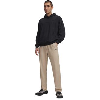 Under Armour Lichtgewicht joggingbroek van fleece uit de Rival-collectie voor heren (Kaki/Zwart)