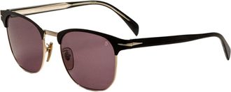 David Beckham Mens 56mm Matte Black Gold Sunglasses DB7057FS-0I46-IR